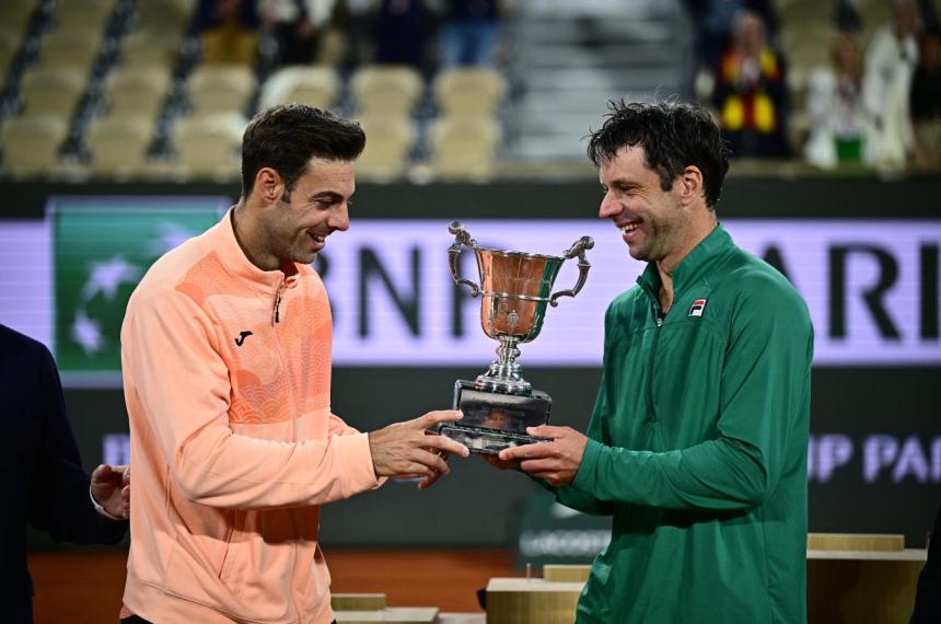 Horacio Zeballos es campeoacuten de dobles en Roland Garros