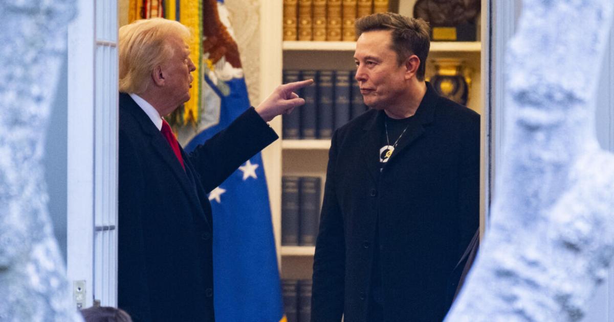Guerra total entre Musk y Trump