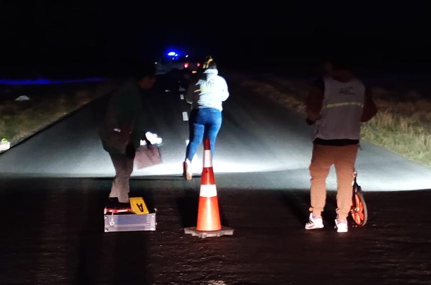 Una mujer de 74 antildeos en moto se accidentoacute cerca de Pico