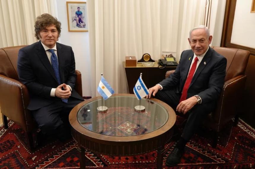 En su gira por Israel Milei pidioacute la libertad de los rehenes argentinos secuestrados por Hamas