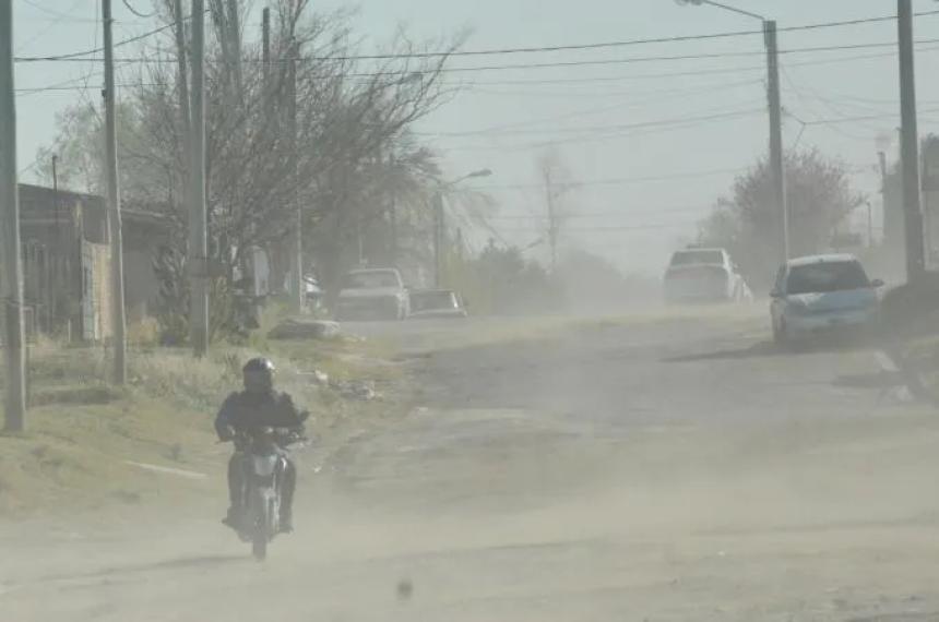 Alerta amarilla por vientos en toda La Pampa