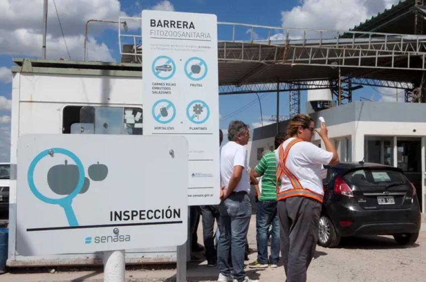 Barrera Sanitaria- Senasa mantiene la restriccioacuten al ingreso de carne con hueso