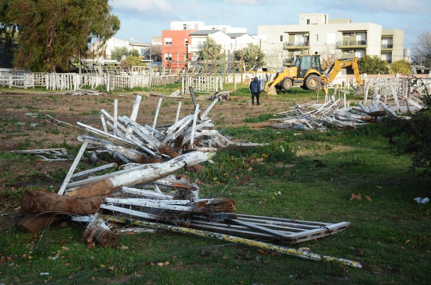 Carrefour empezoacute con los trabajos en el predio de La Rural
