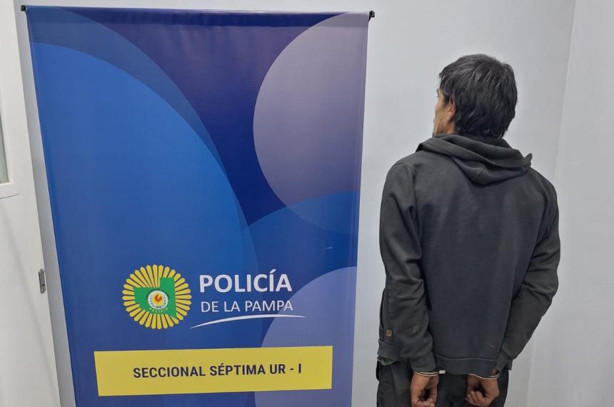 Detuvieron a una persona en un predio usurpado