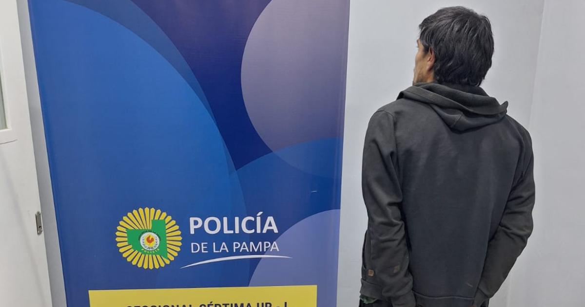 Detuvieron a una persona en un predio usurpado