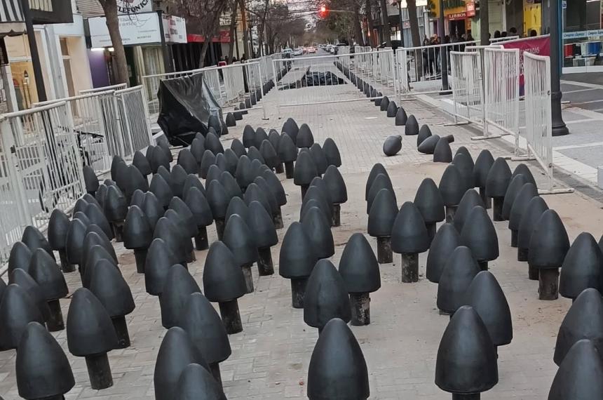 Cuenta regresiva para la semipeatonal- el microcentro se transforma y la plaza renace