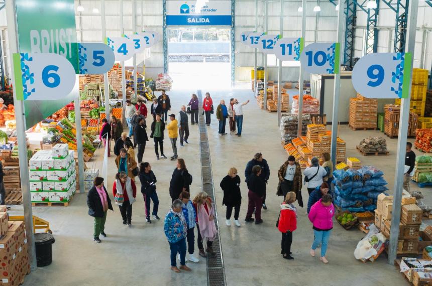 El Mercado Concentrador supera las 640 toneladas comercializadas desde su apertura