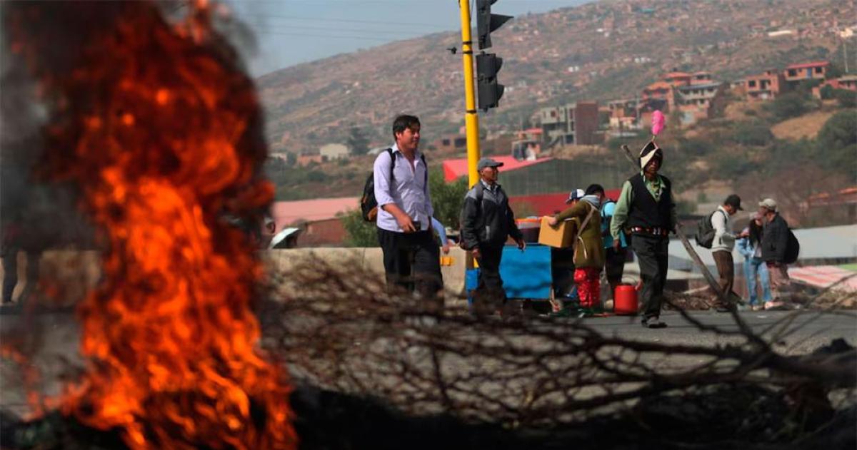 Violencia en Bolivia- cinco muertos por los enfrentamientos entre seguidores de Evo Morales y la Policiacutea