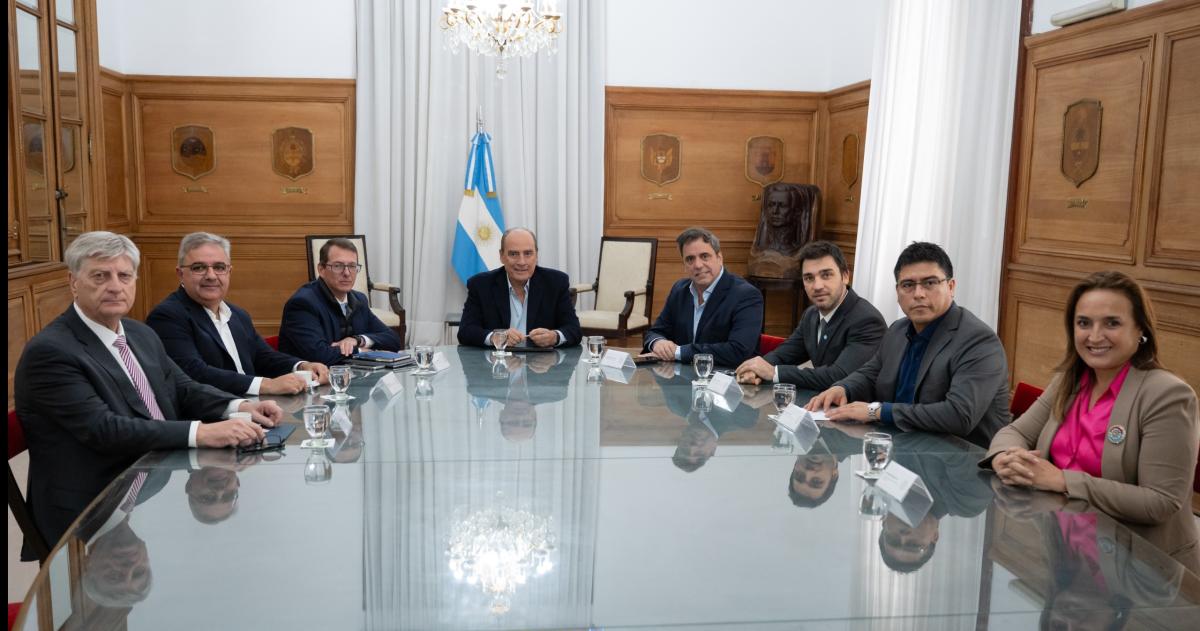Reunioacuten con Francos- Dejamos la propuesta para recuperar recursos que son de las provincias