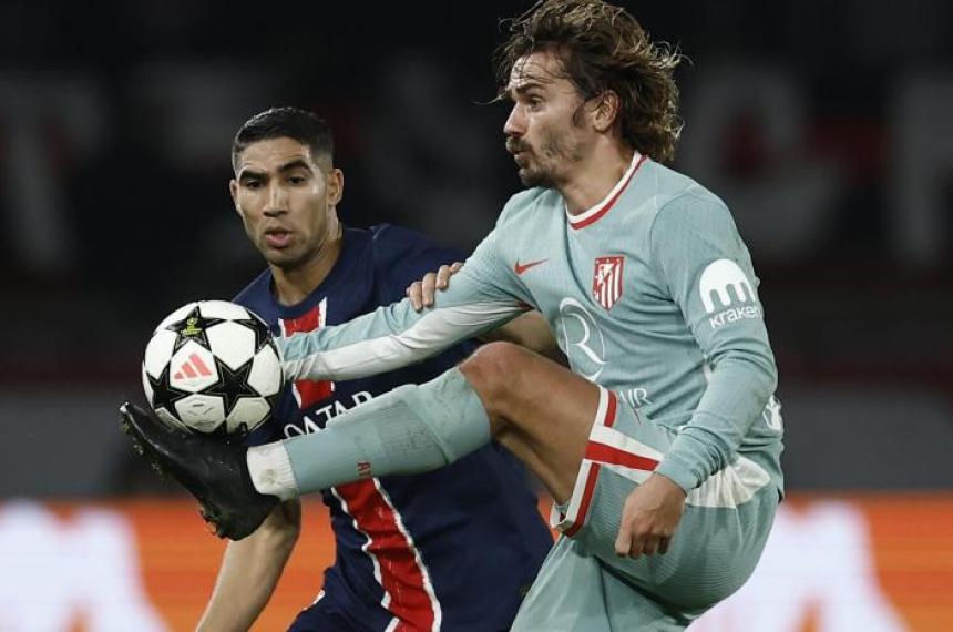 PSG y Atleacutetico un duelo de potencias