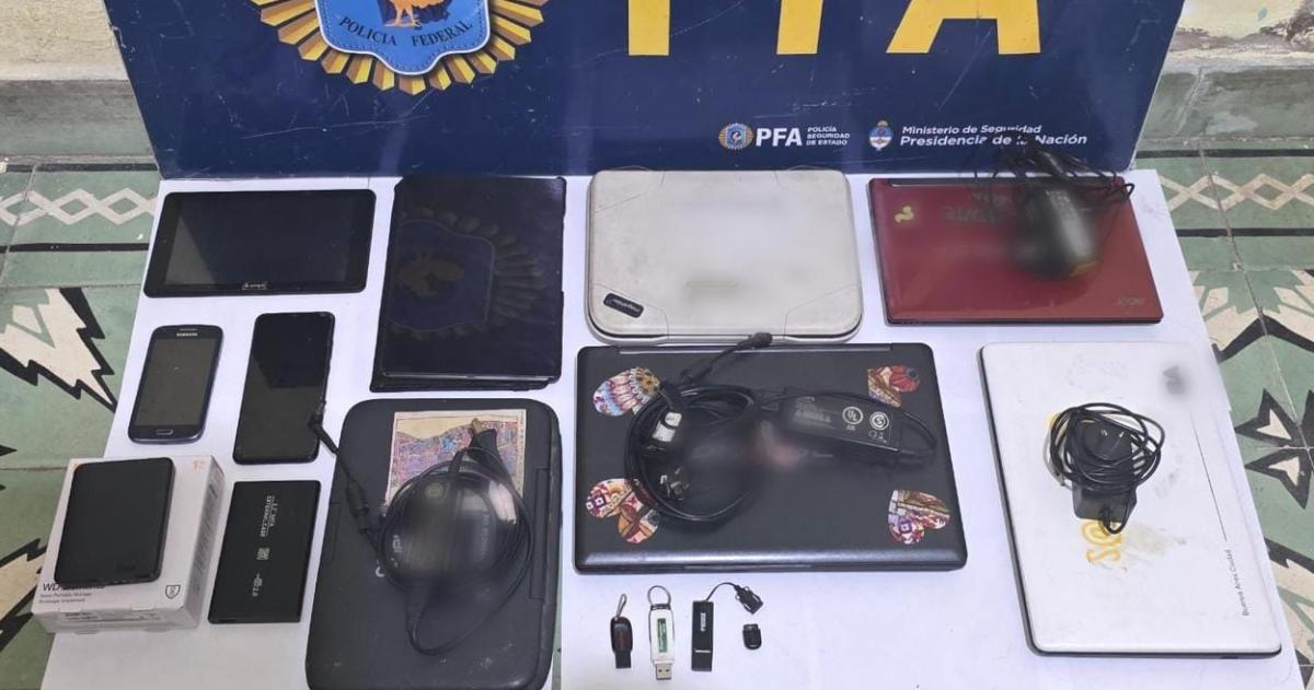 La PFA desbaratoacute una organizacioacuten que comercializaba material pornograacutefico infantil