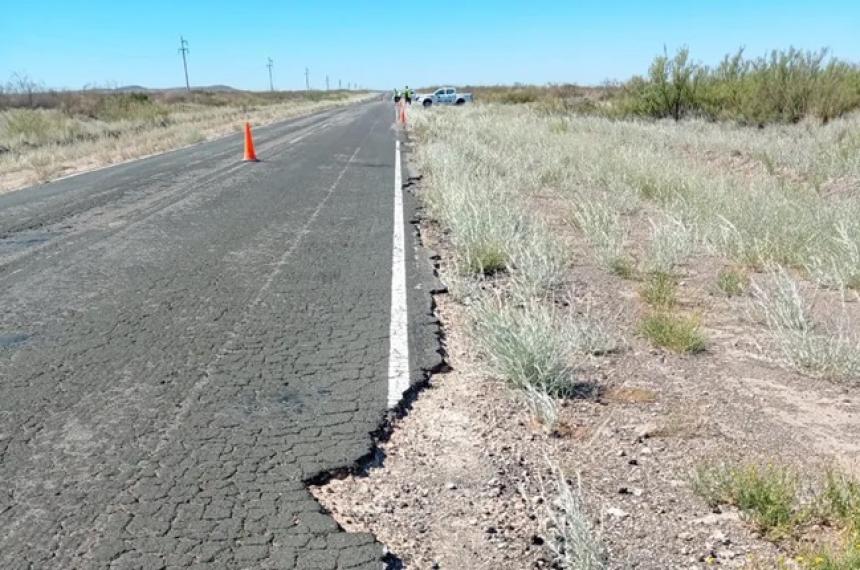 Banderazo en 25 de Mayo por el arreglo urgente de la Ruta Nacional 151