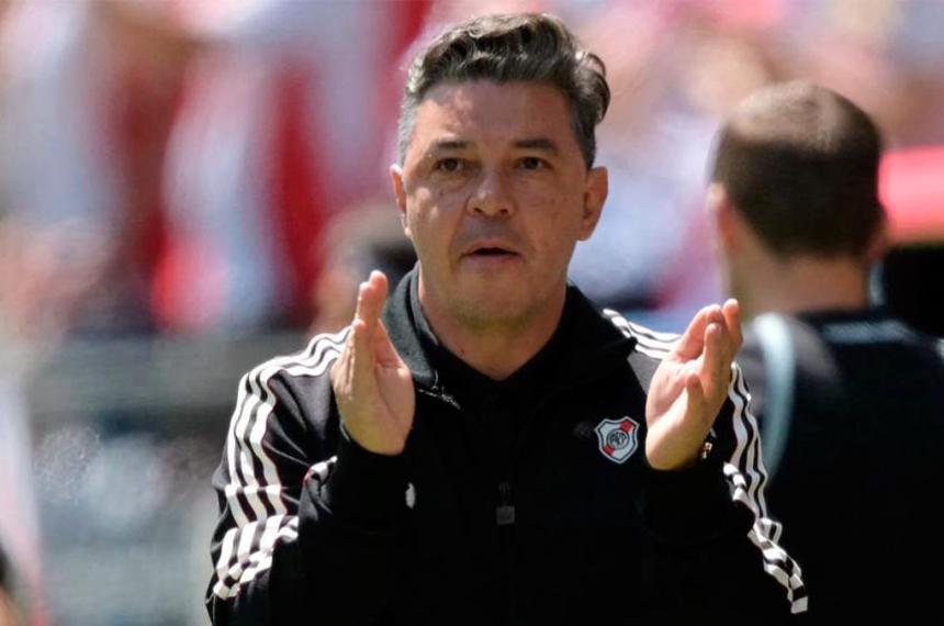 Gallardo valoroacute el triunfo de River y habloacute de la molestia de Enzo Peacuterez y la lesioacuten de Driussi