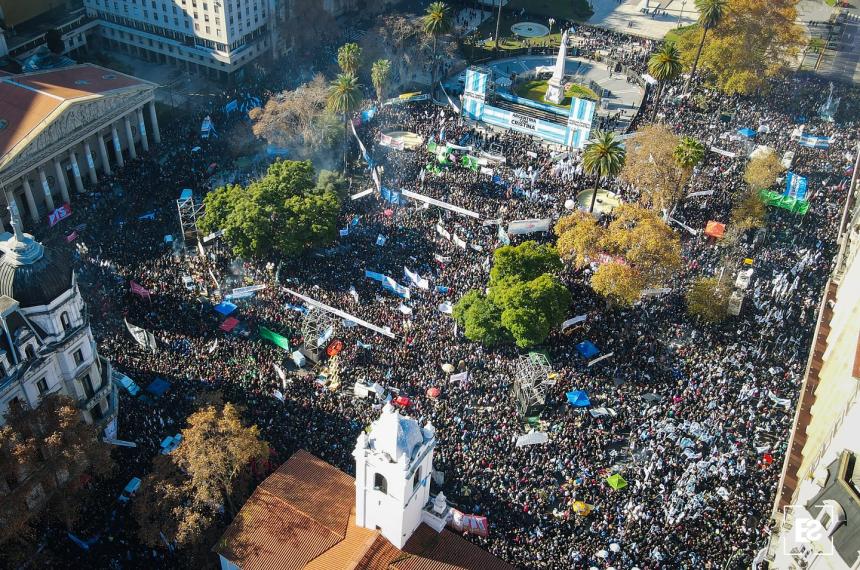 Vamos a volver el mensaje de Cristina Kirchner a la Plaza 