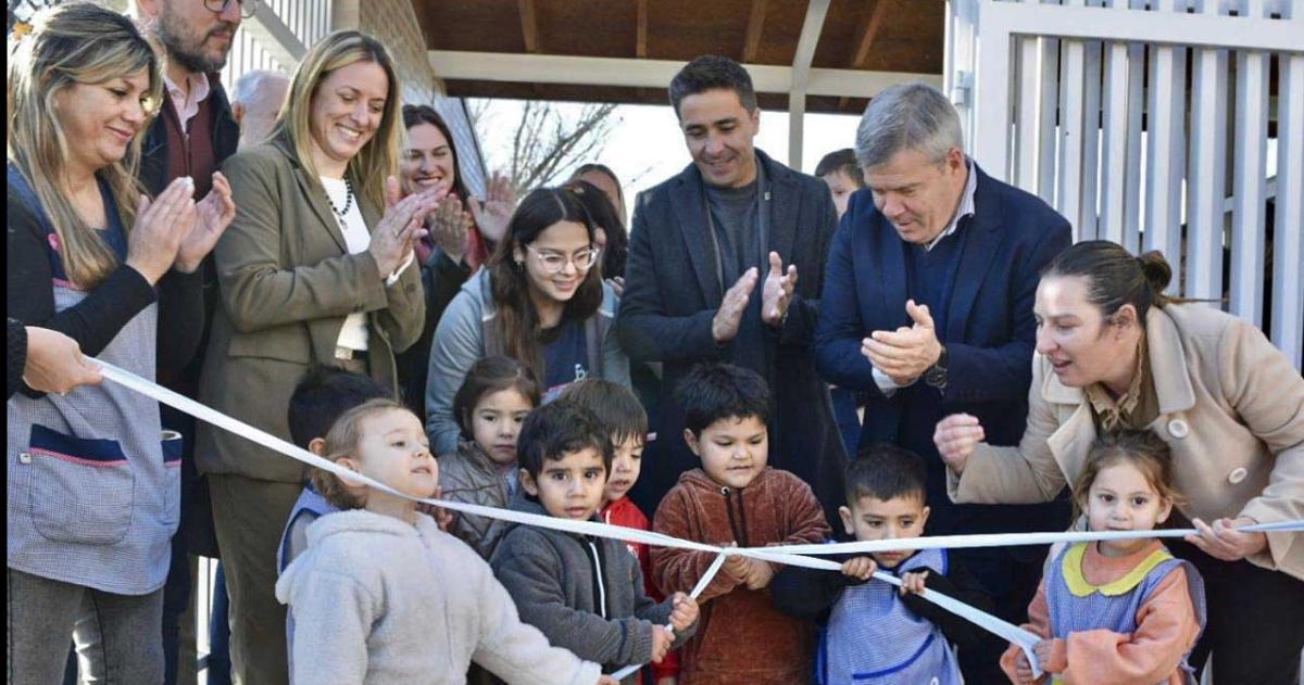 Inauguraron el 13deg Centro de Desarrollo Infantil en Intendente Alvear