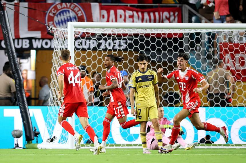 Boca dio pelea y cayoacute de pie ante Bayern Muacutenich en Miami
