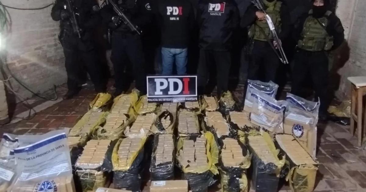 Secuestraron maacutes de 500 kilos de marihuana en un allanamiento