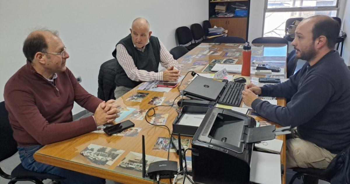 El subsecretario de Cooperativas visitoacute Trenel