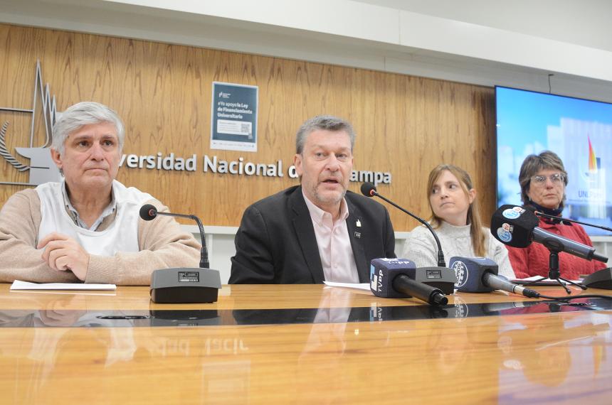 UNLPam- habraacute marchas en Santa Rosa y Pico por la ley de Financiamiento