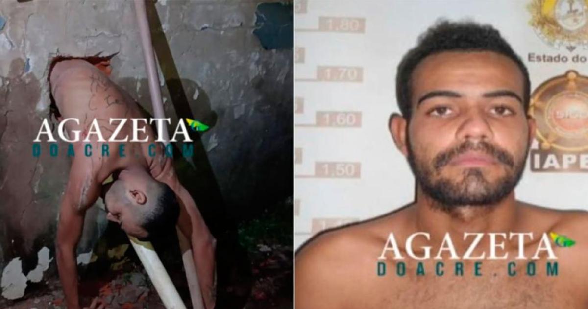 Intentoacute fugarse de la caacutercel pero tuvo que ser rescatado por los bomberos