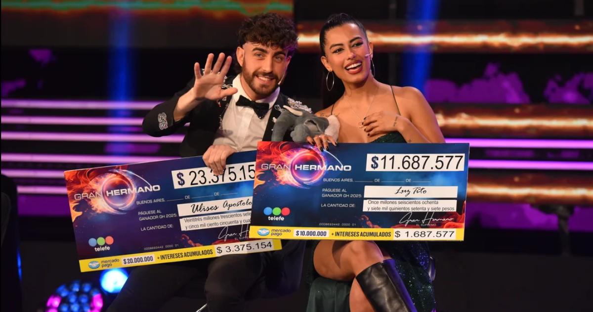 Gran Hermano 2025- Tato es el ganador y se lleva maacutes de 84000000