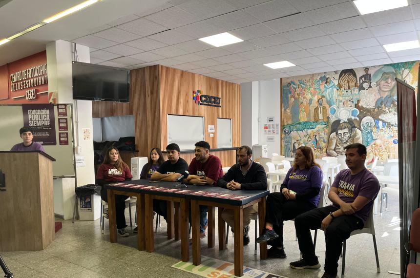 Franja Morada exige la aprobacioacuten de la Ley de Financiamiento- Ya no hay excusas