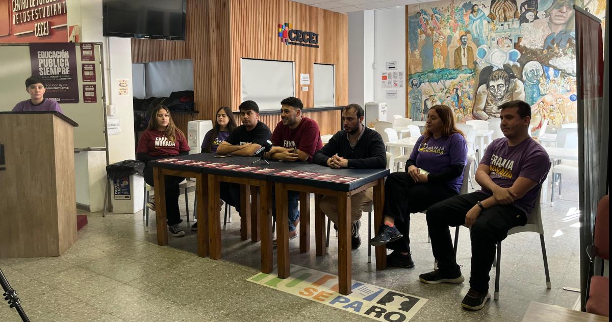 Franja Morada exige la aprobacioacuten de la Ley de Financiamiento- Ya no hay excusas