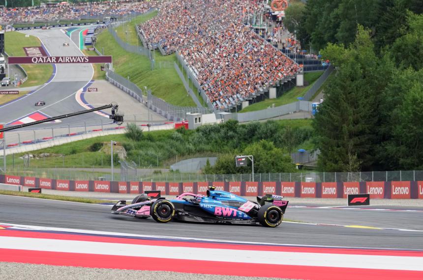 Colapinto largaraacute 14deg en el GP de Austria de Foacutermula 1