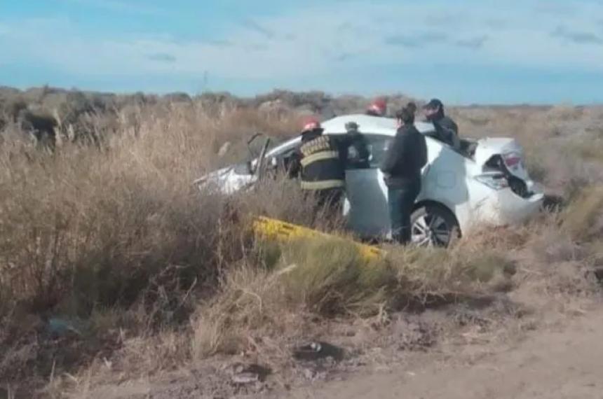 General Alvear- un pampeano pasoacute maacutes de 10 horas atrapado tras un vuelco