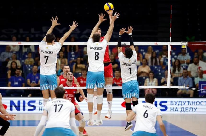 Argentina se llevoacute un gran triunfo ante Serbia por la Nations League