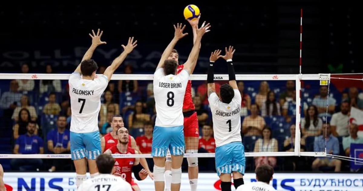 Argentina se llevoacute un gran triunfo ante Serbia por la Nations League