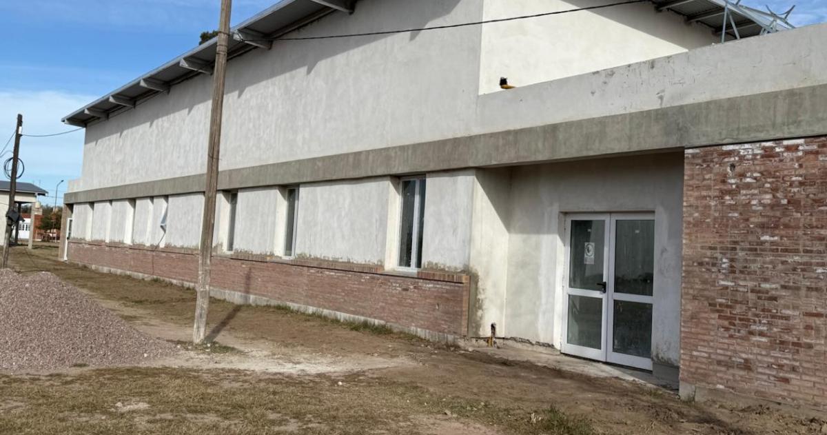 Avanza la obra de ampliacioacuten en el Hospital de Ingeniero Luiggi