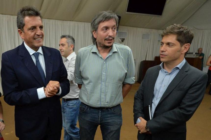 Kicillof Maacuteximo y Massa acordaron presentar a los candidatos maacutes competitivos