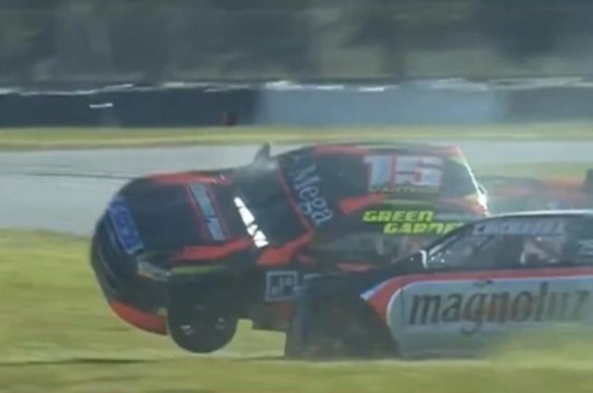 El escalofriante vuelco del Gurisito Martiacutenez en el TC Pick Up