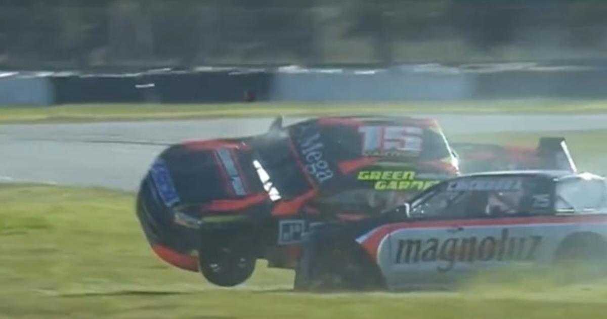 El escalofriante vuelco del Gurisito Martiacutenez en el TC Pick Up
