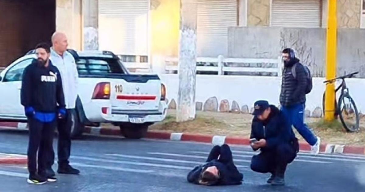 Una ciclista herida en la cabeza por una caiacuteda