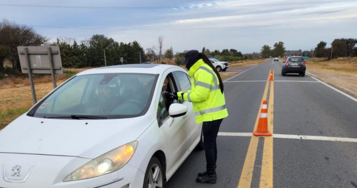 Nueve alcoholemias positivas en operativos de traacutensito vehicular
