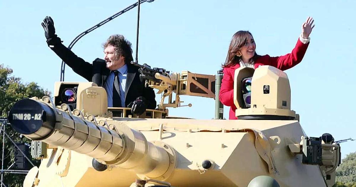 El Gobierno canceloacute el desfile militar del 9 de Julio tras haberlo recuperado el antildeo pasado