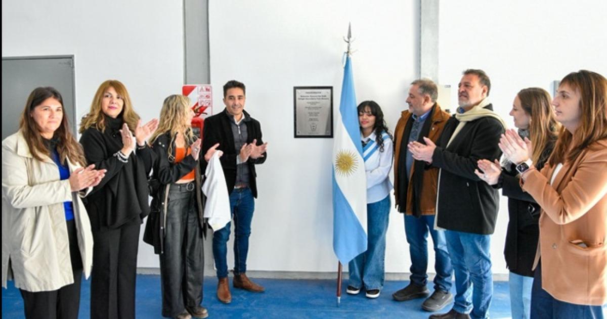 Inauguraron el SUM del Colegio Secundario en Victorica