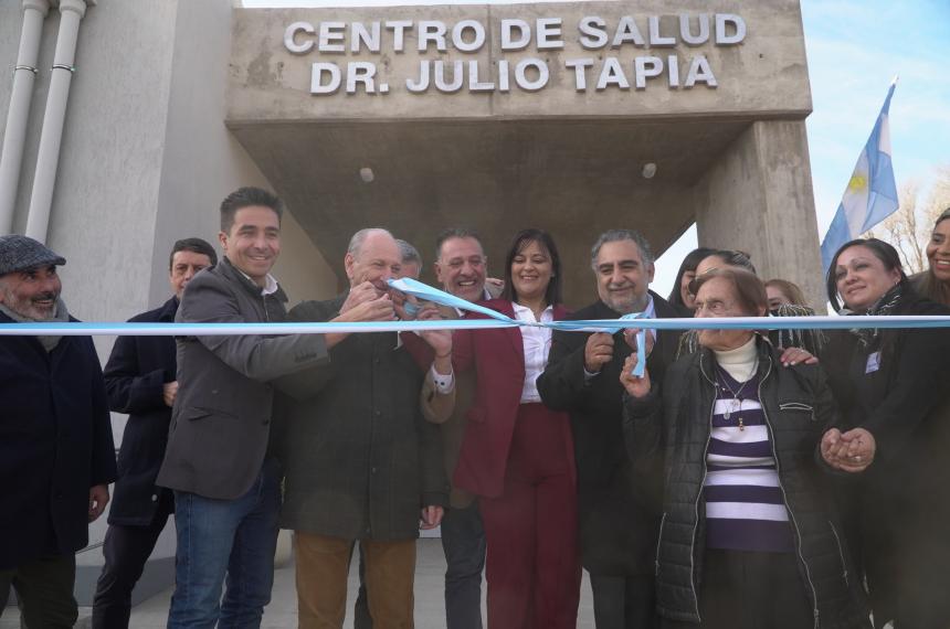Inauguraron el nuevo hospital de Uriburu