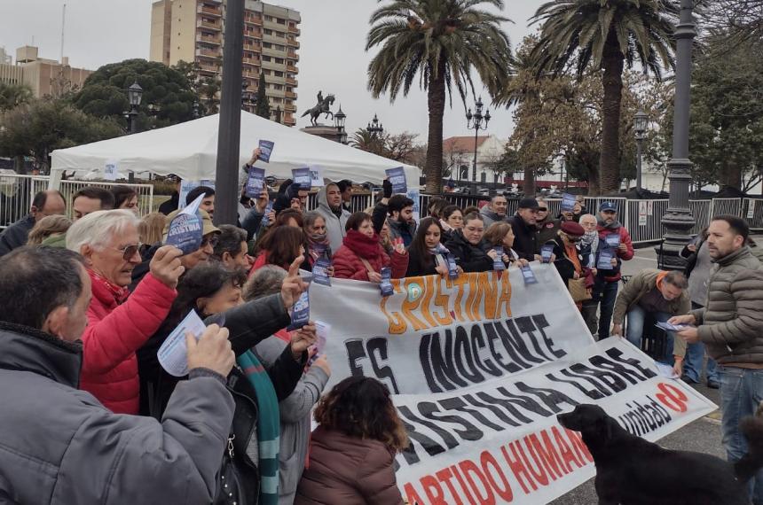Convocatoria en Santa Rosa en apoyo a Cristina Kirchner