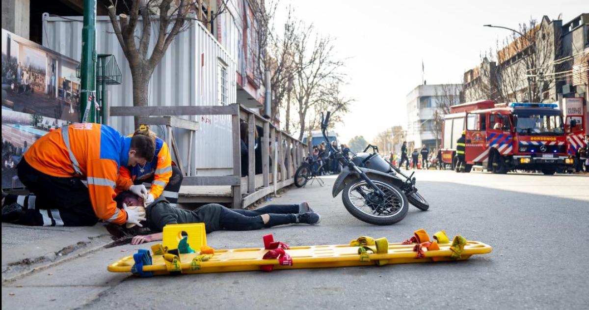 Se realizoacute la 1deg Expo de Seguridad vial en General Pico