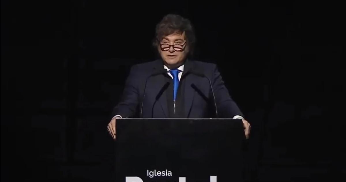 Milei celebroacute que los que repartiacutean y se quedaban con la mejor parte cayeron presos