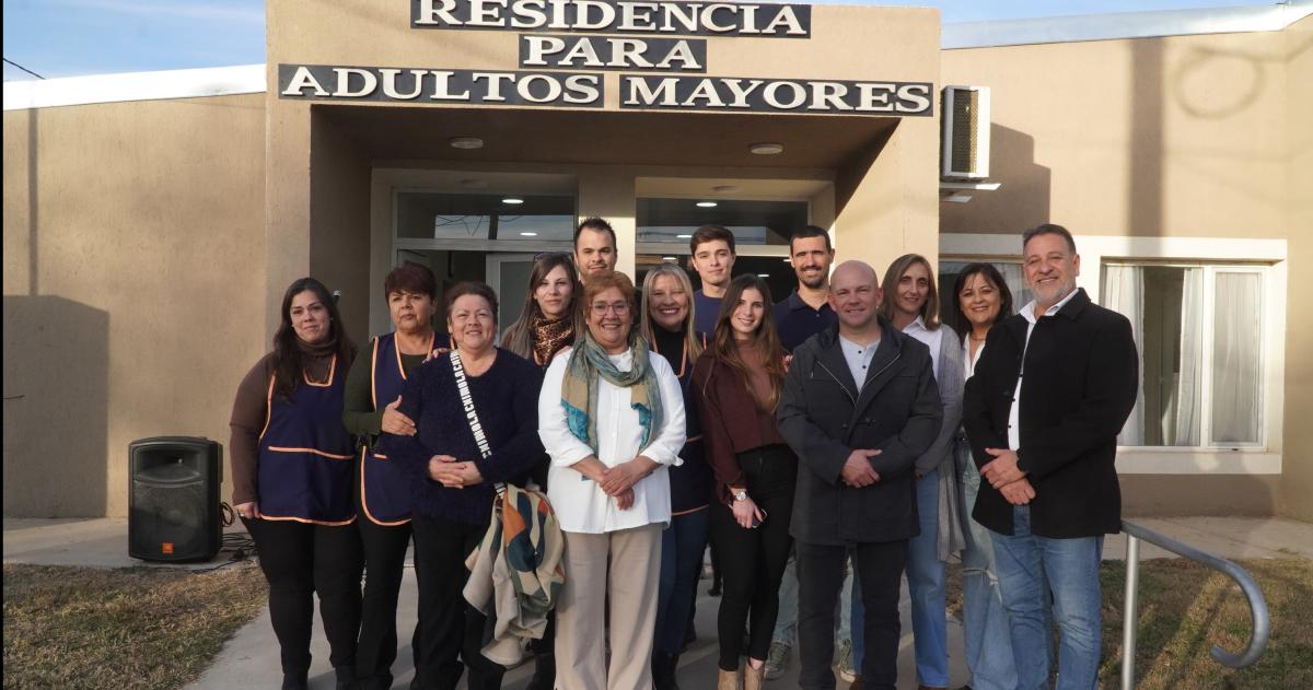 Inauguraron residencia para mayores en Villa Mirasol