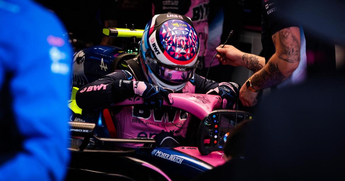 Colapinto no pudo largar- se plantoacute su Alpine en boxes 