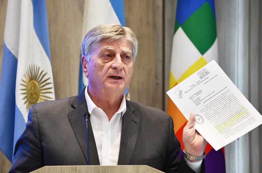 Ziliotto pone a disposicioacuten de los diputados el data room de Medanito