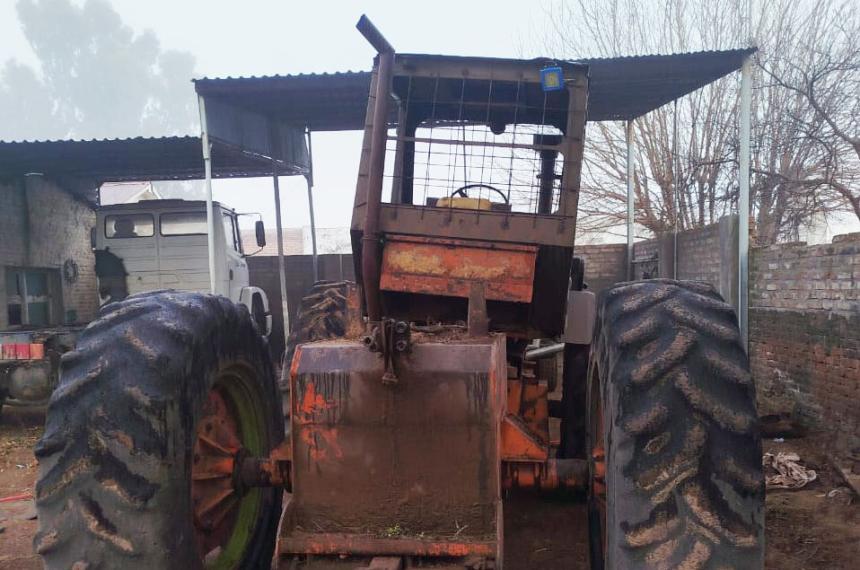 Un joven herido en Acha por la explosioacuten de una rueda de tractor