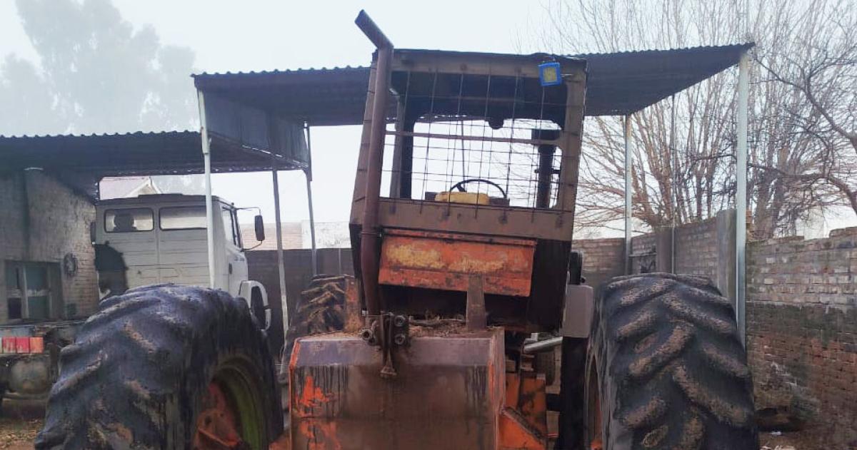Un joven herido en Acha por la explosioacuten de una rueda de tractor