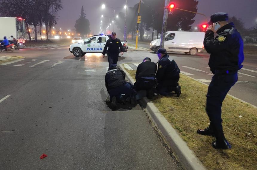 Incidente en la Avenida Luro- queriacutea arrojarse bajo los vehiacuteculos al grito de Cristo vive