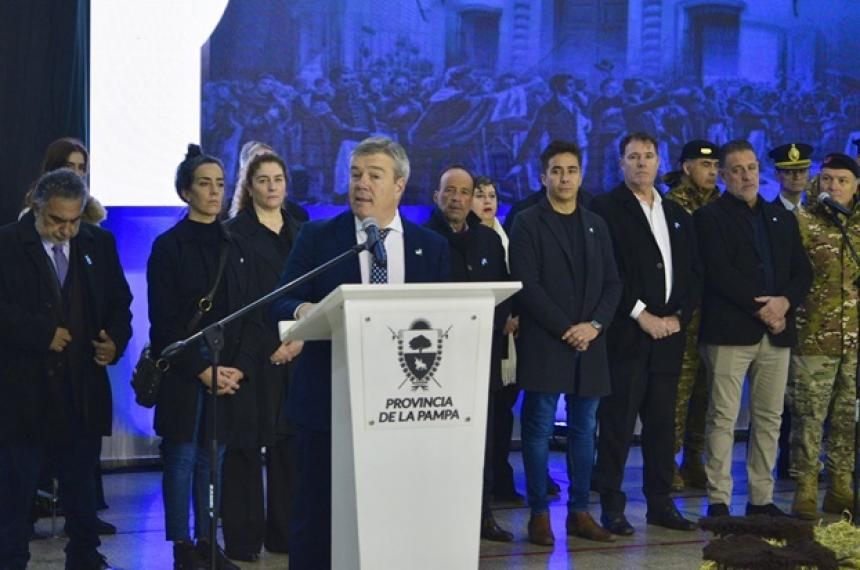 Ataliva Roca fue sede de la celebracioacuten central del 9 de Julio